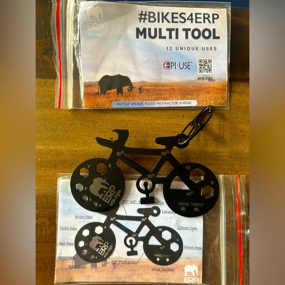 COPY - BIKE MULTI TOOL keychain / New